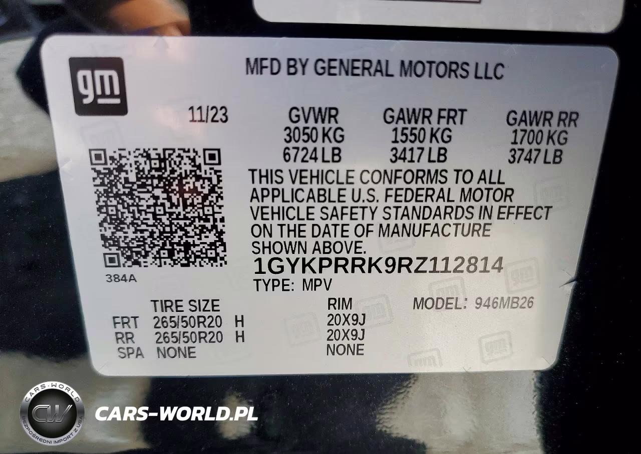2024 Cadillac Lyriq Luxury VIN:1GYKPRRK9RZ112814 - 13