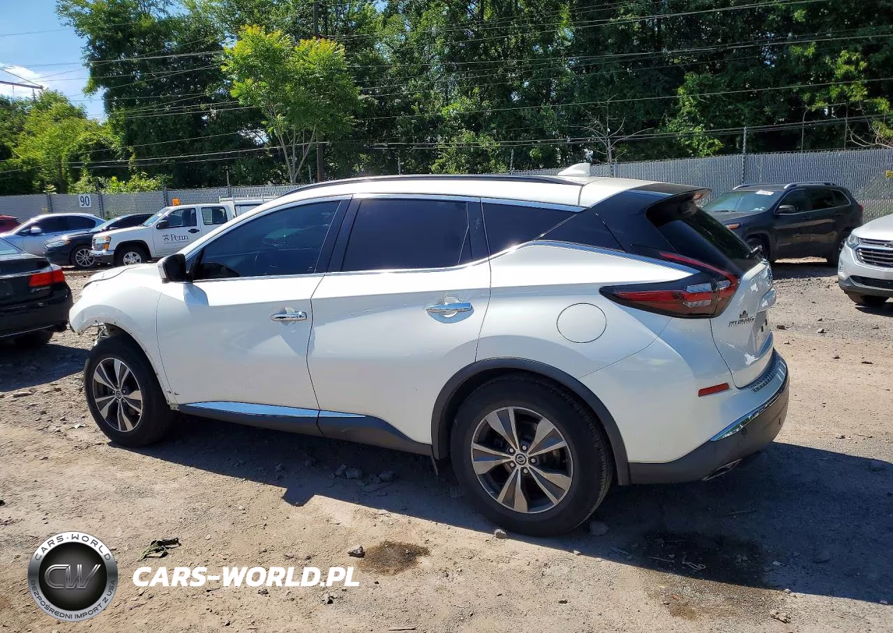 2019 Nissan Murano Sv VIN:5N1AZ2MS4KN125702 - 2
