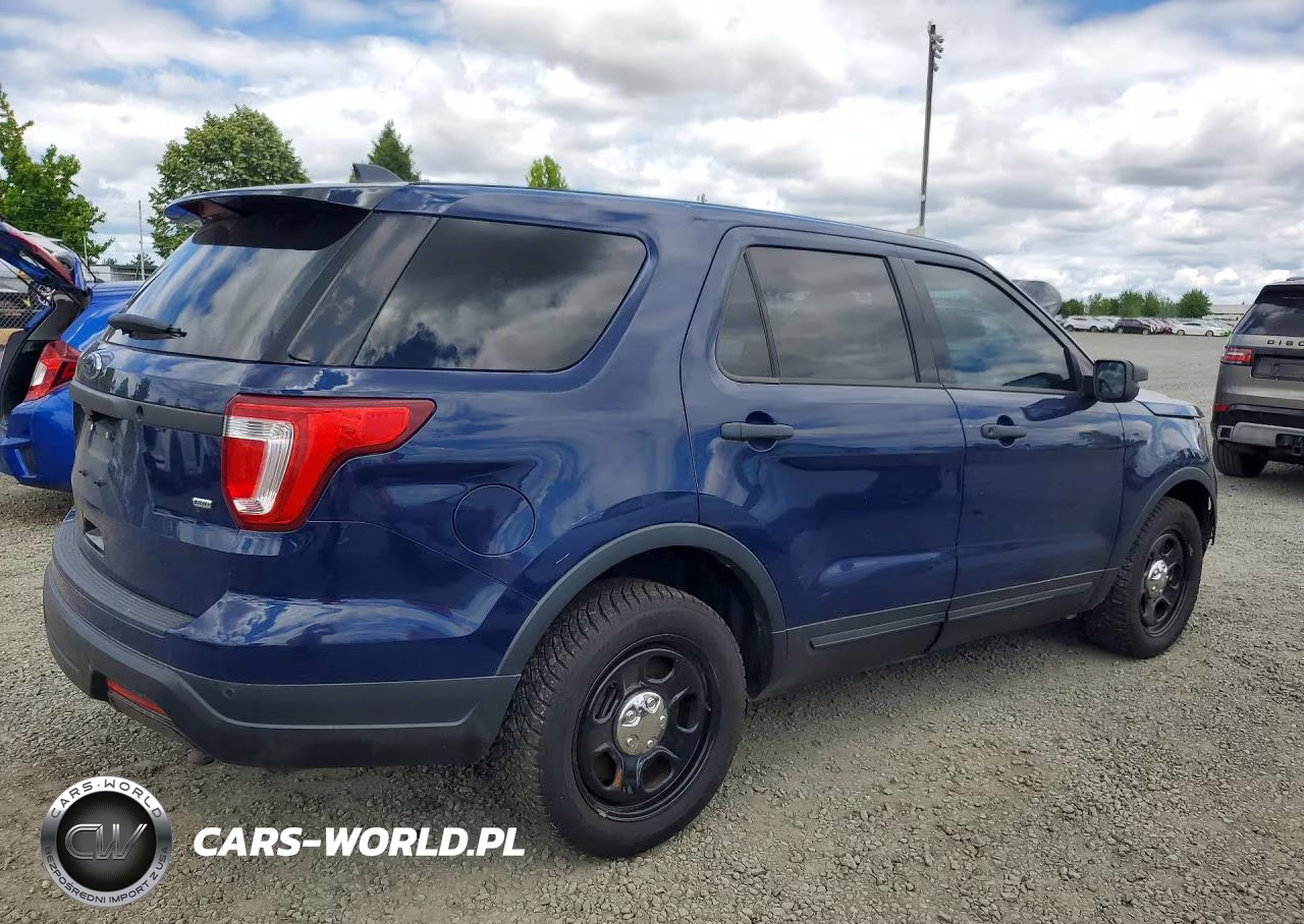 2019 Ford Explorer Police Interceptor VIN:1FM5K8AR4KGA79156 - 3