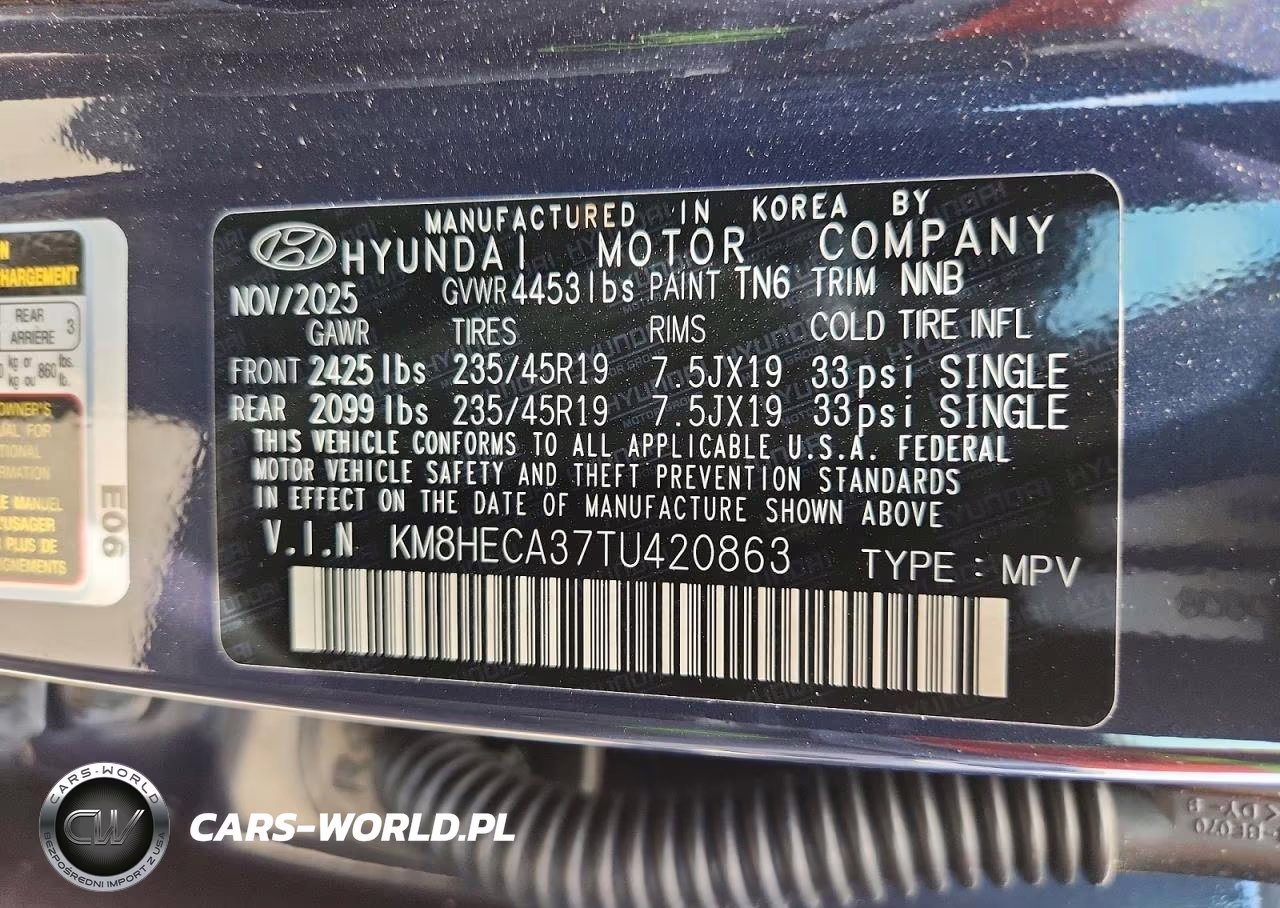 2026 Hyundai Kona Limited VIN:KM8HECA37TU420863 - 14