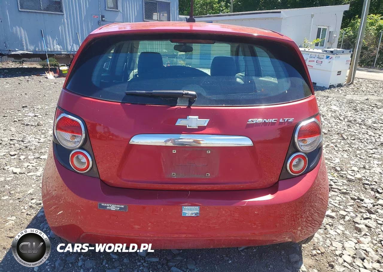 2012 Chevrolet Sonic Ltz VIN:1G1JE6SHXC4113715 - 6