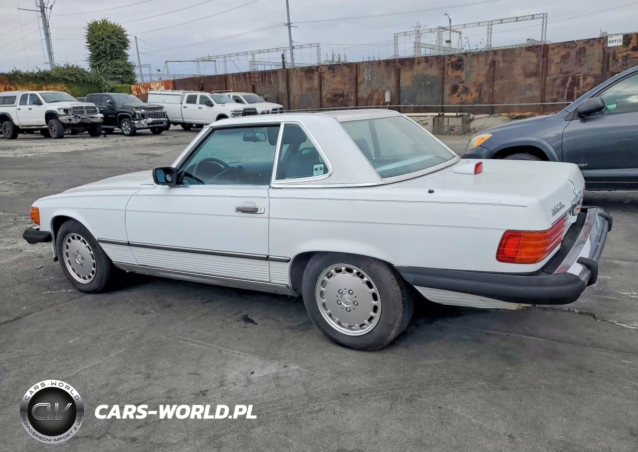 1987 Mercedes-Benz 560 Sl VIN:WDBBA48D1HA056246 - 2