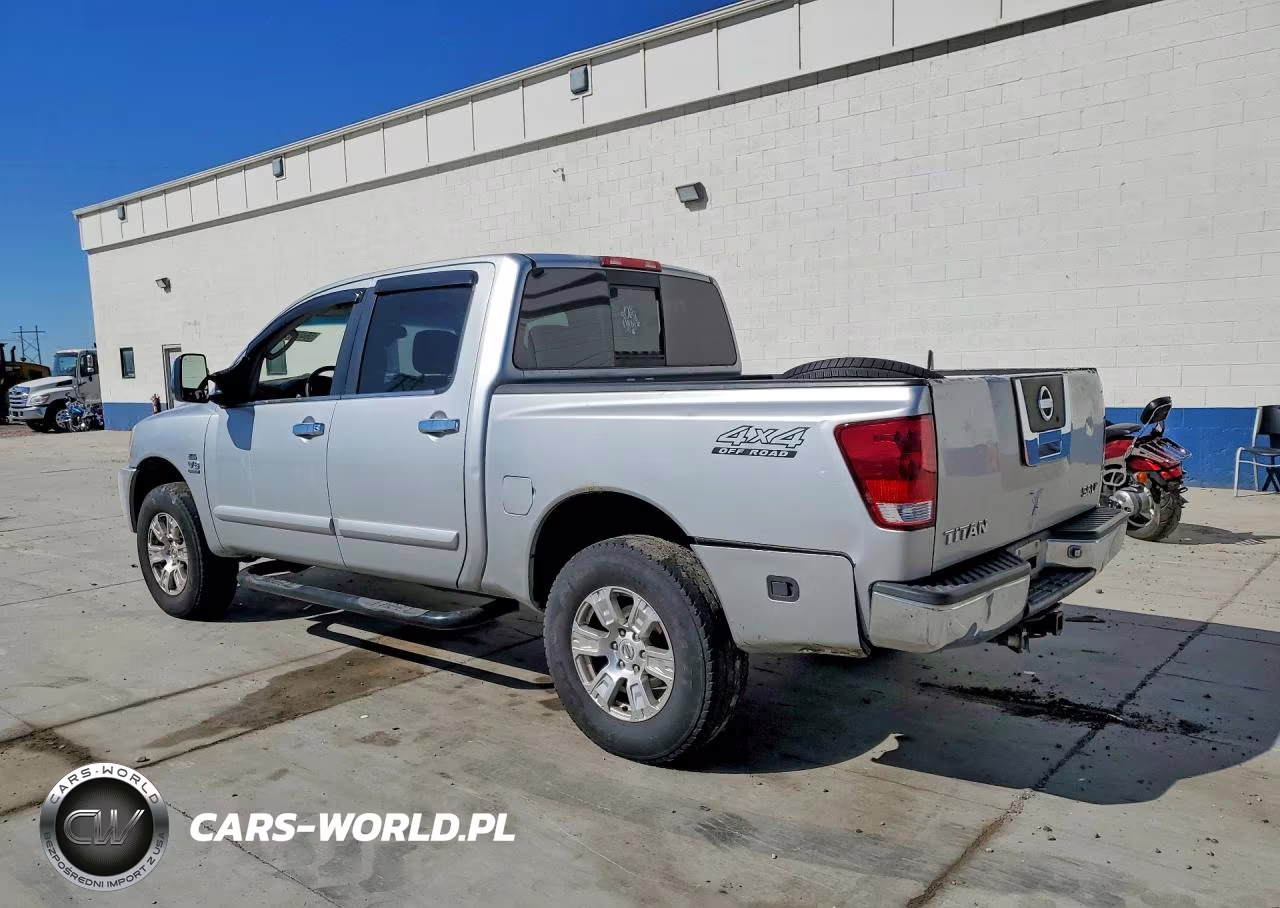 2004 Nissan Titan Xe VIN:1N6AA07B04N517491 - 2