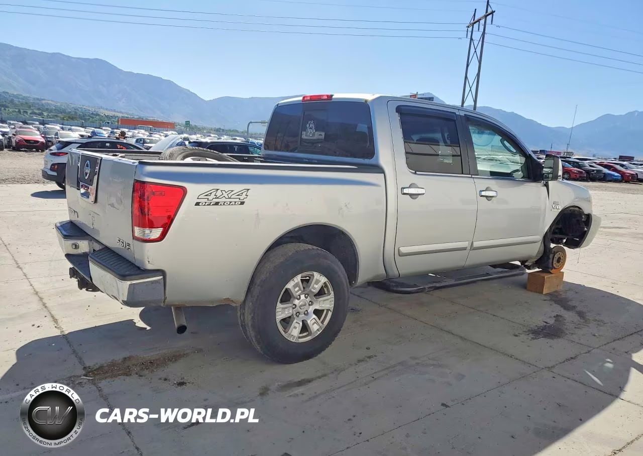 2004 Nissan Titan Xe VIN:1N6AA07B04N517491 - 3