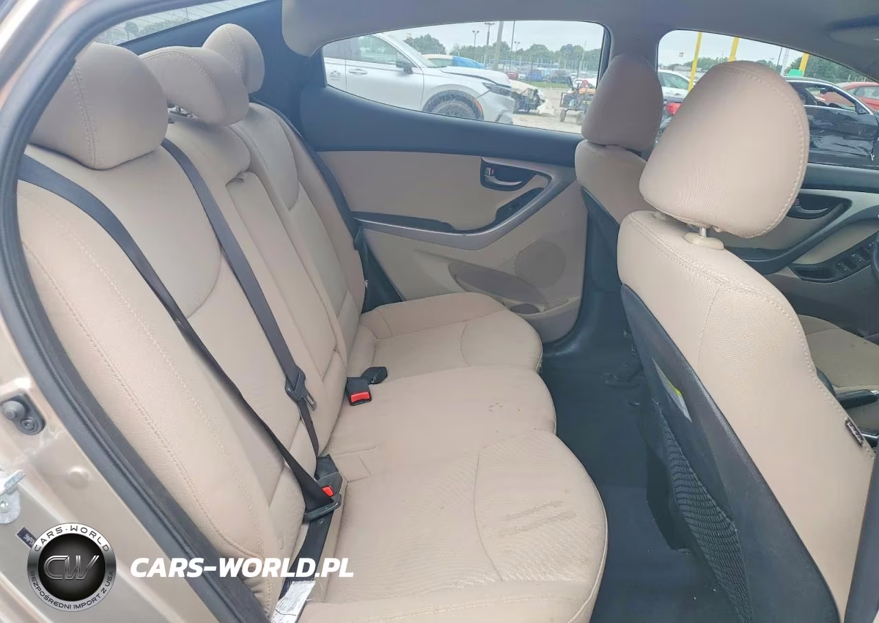 2014 Hyundai Elantra Se VIN:5NPDH4AE8EH545563 - 10