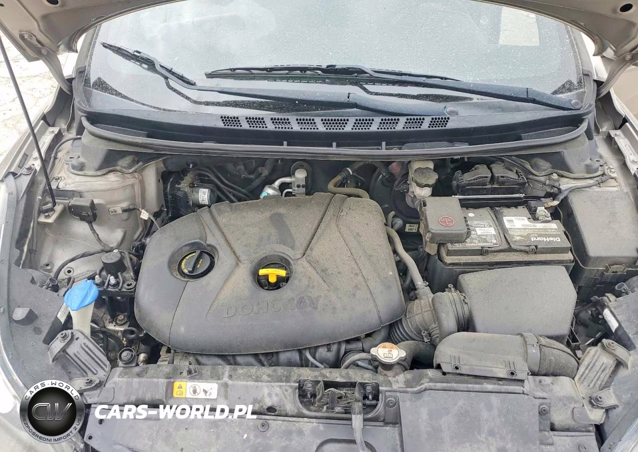 2014 Hyundai Elantra Se VIN:5NPDH4AE8EH545563 - 11