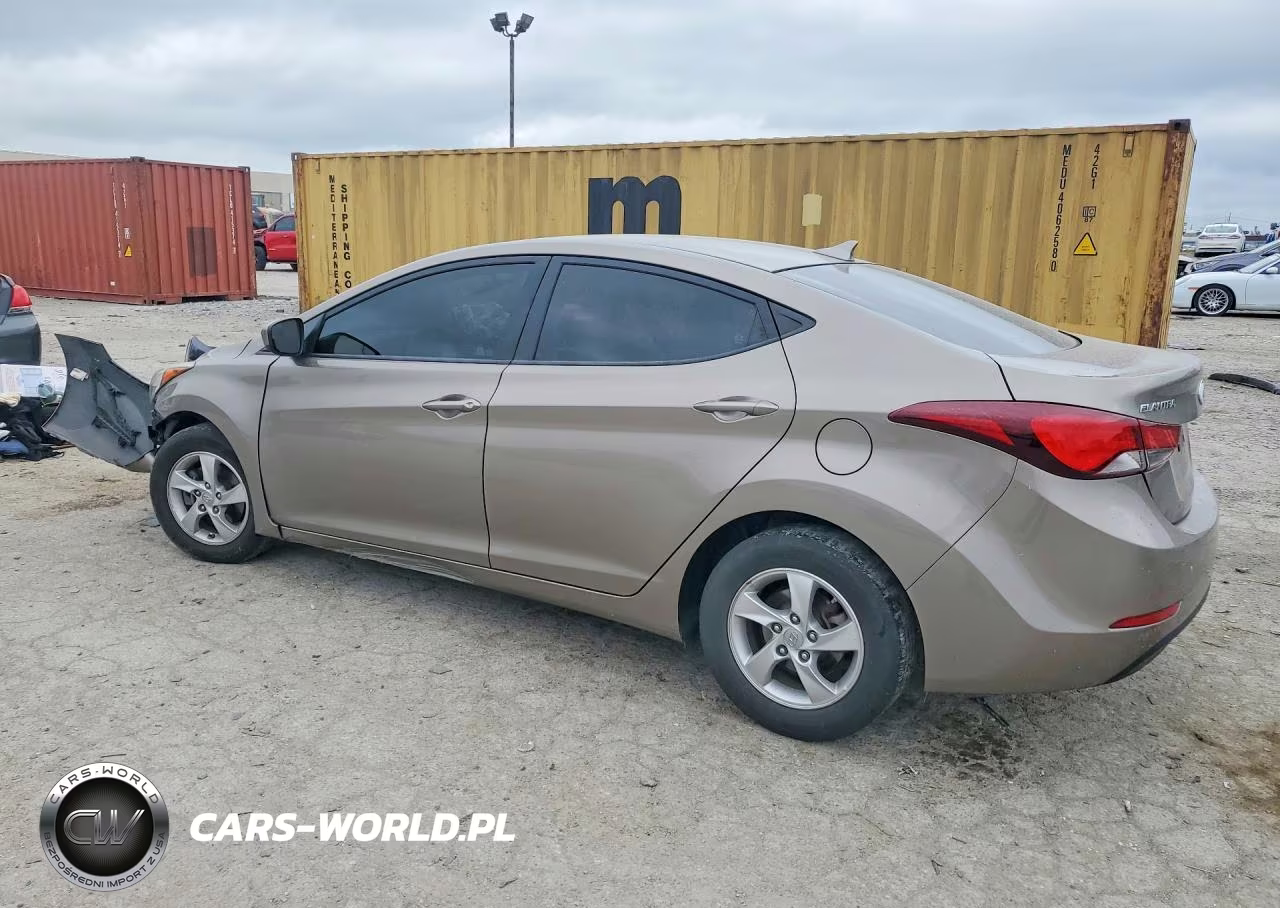 2014 Hyundai Elantra Se VIN:5NPDH4AE8EH545563 - 2