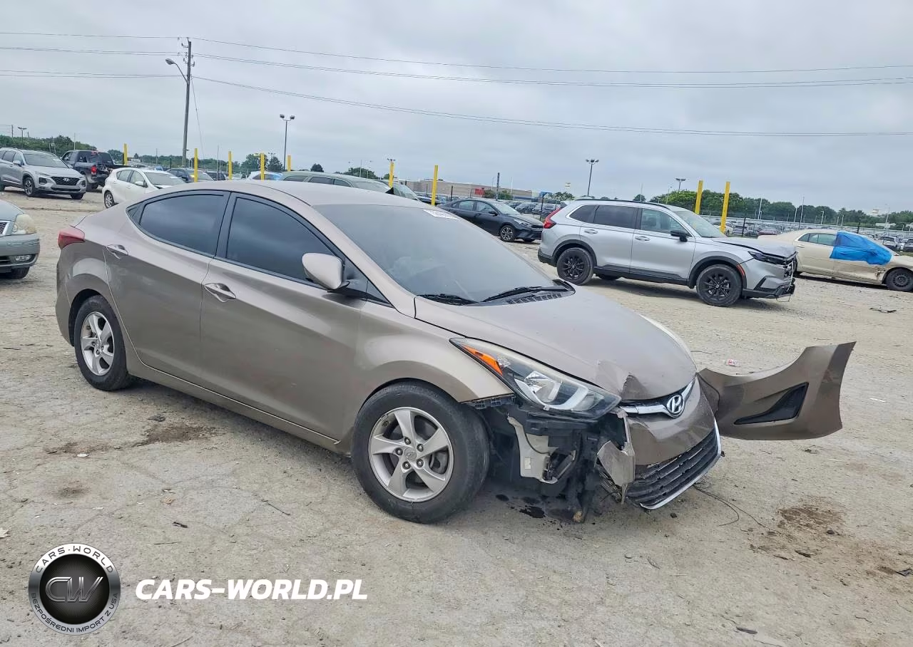 2014 Hyundai Elantra Se VIN:5NPDH4AE8EH545563 - 4