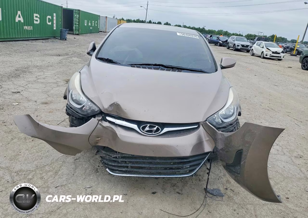 2014 Hyundai Elantra Se VIN:5NPDH4AE8EH545563 - 5