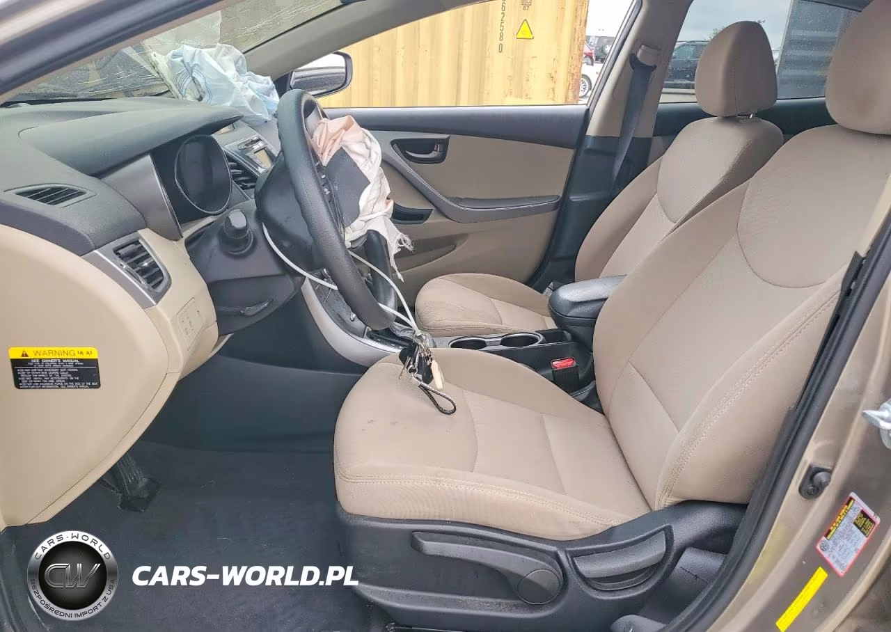 2014 Hyundai Elantra Se VIN:5NPDH4AE8EH545563 - 7