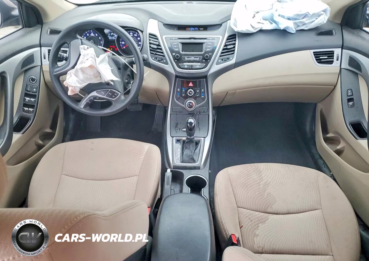 2014 Hyundai Elantra Se VIN:5NPDH4AE8EH545563 - 8