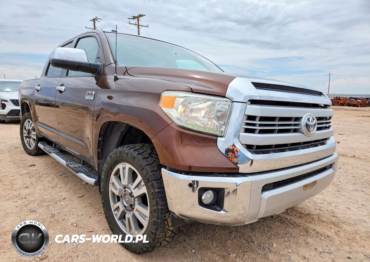 2014 Toyota Tundra Crewmax Platinum VIN:5TFAW5F10EX357435 - 4