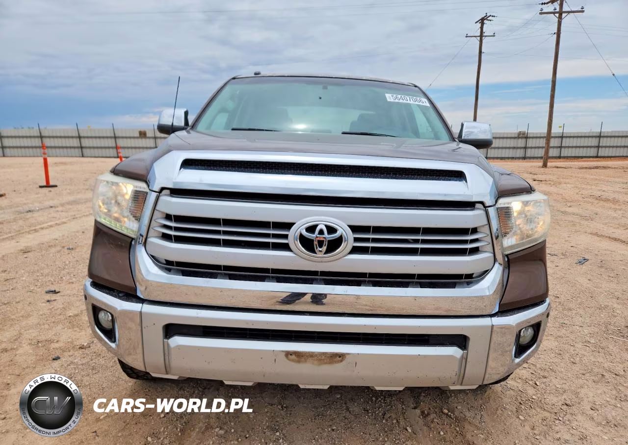 2014 Toyota Tundra Crewmax Platinum VIN:5TFAW5F10EX357435 - 5
