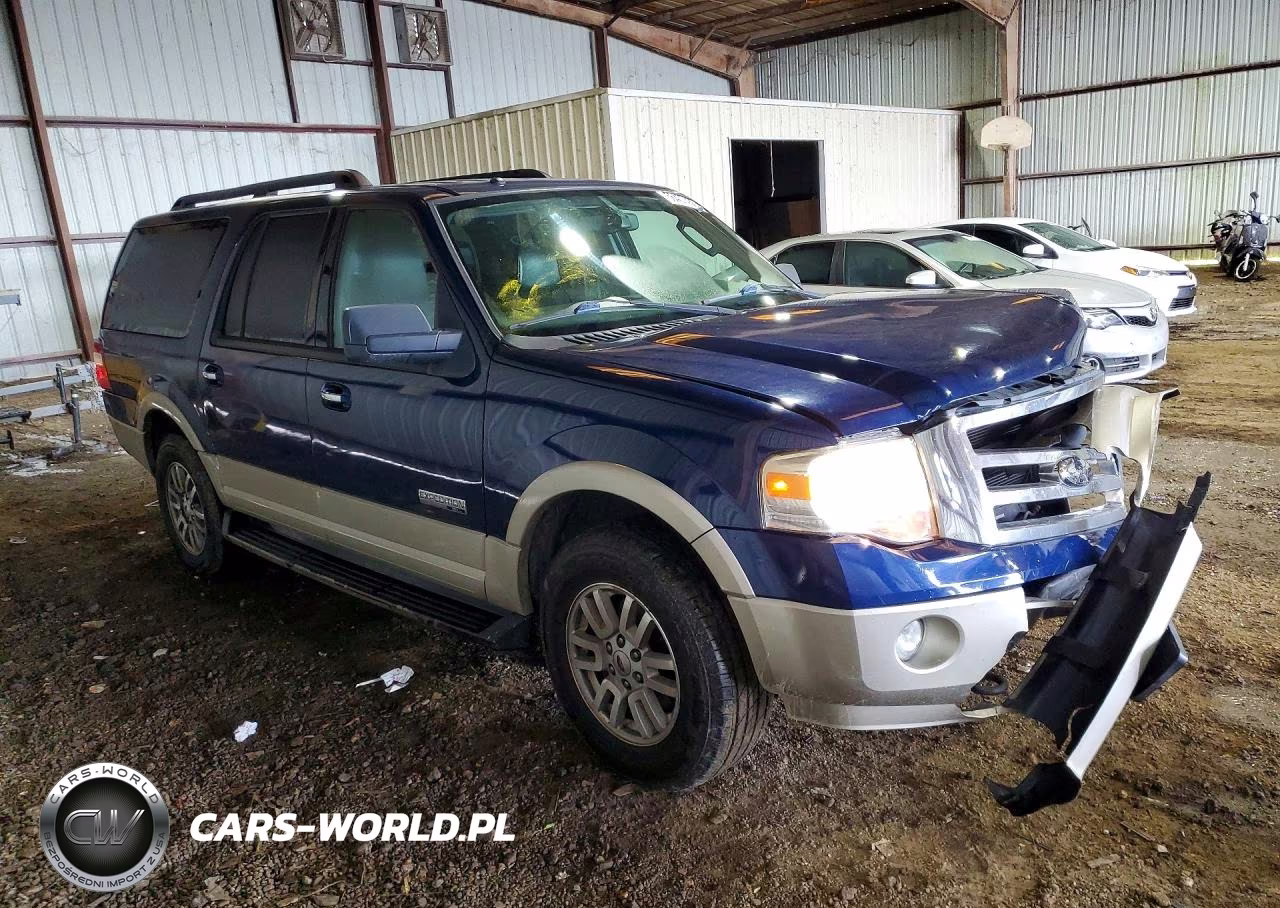 2008 Ford Expedition El Eddie Bauer VIN:1FMFK18528LA26244 - 4