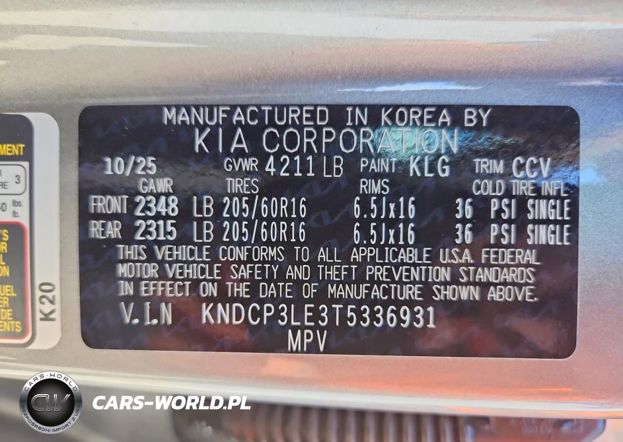 2026 Kia Niro Lx VIN:KNDCP3LE3T5336931 - 13