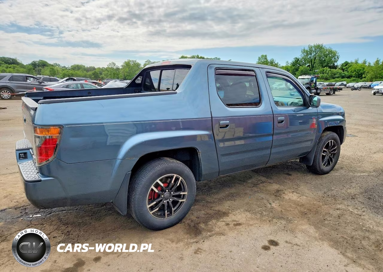 2006 Honda Ridgeline Rtl VIN:2HJYK16586H517830 - 3