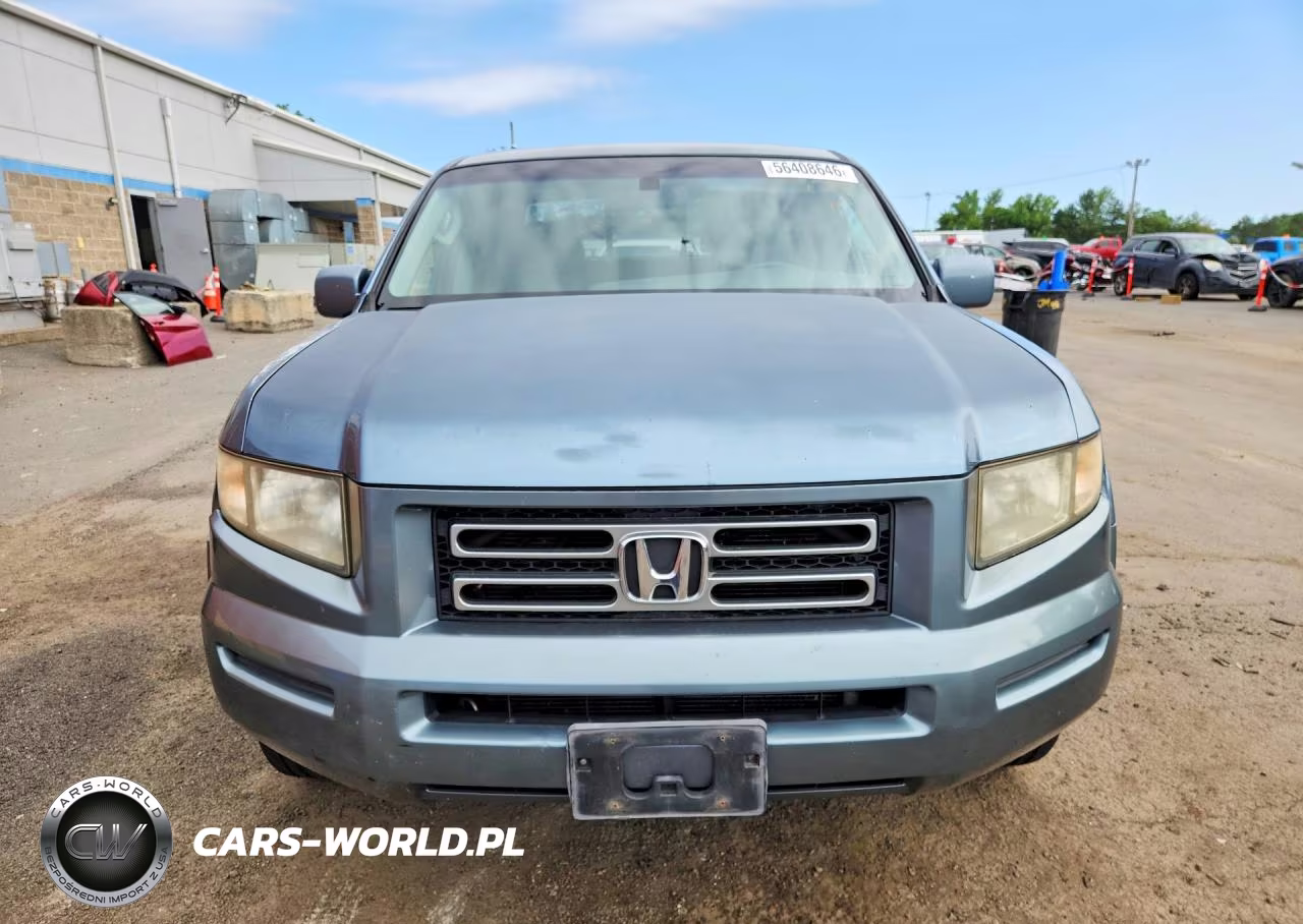 2006 Honda Ridgeline Rtl VIN:2HJYK16586H517830 - 5
