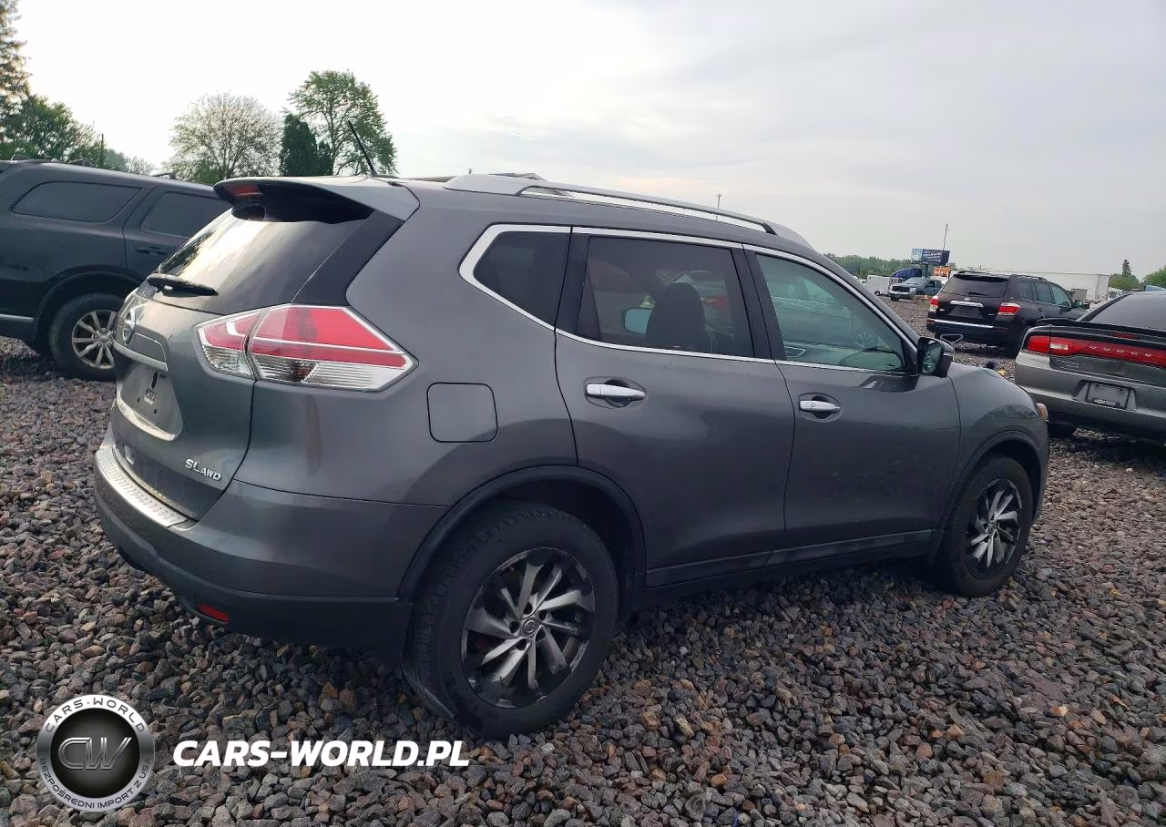 2015 Nissan Rogue Sl VIN:5N1AT2MV2FC771267 - 3