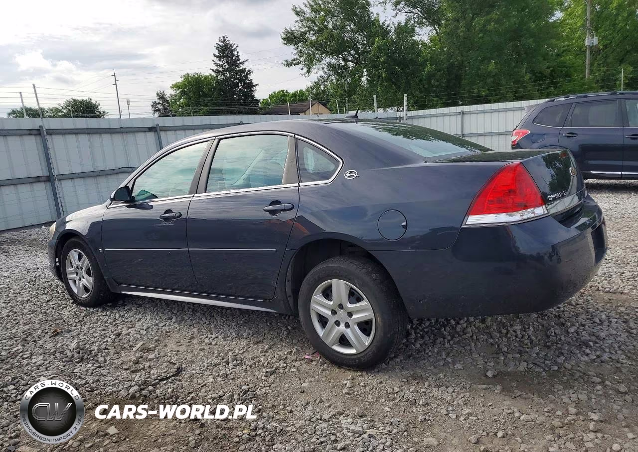 2009 Chevrolet Impala Ls VIN:2G1WB57N591292418 - 2