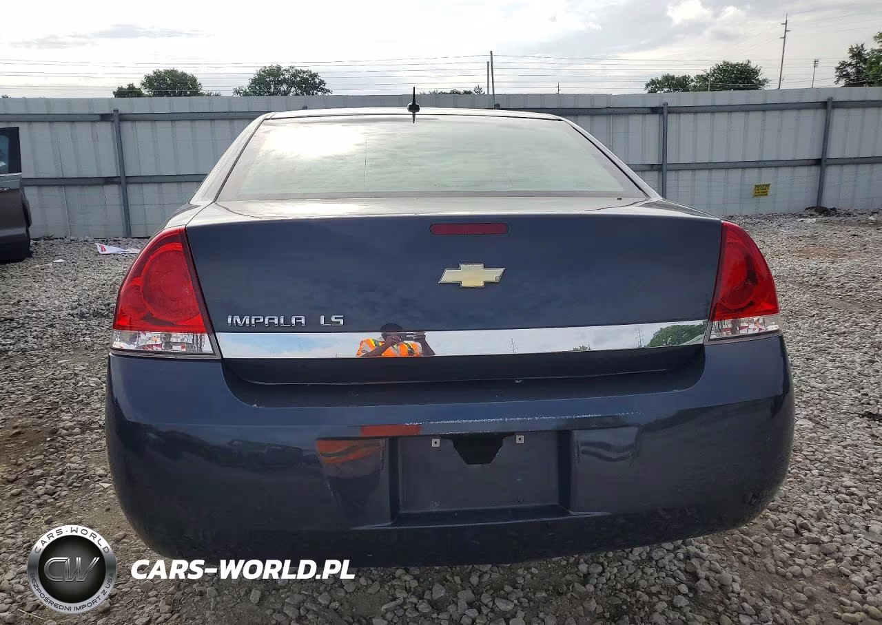 2009 Chevrolet Impala Ls VIN:2G1WB57N591292418 - 6