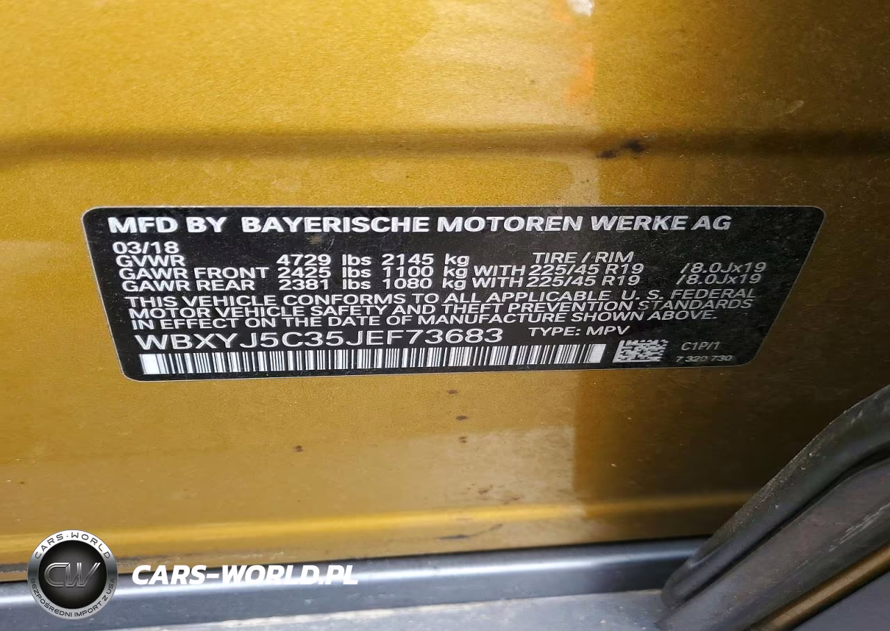 2018 BMW X2 xDrive28I VIN:WBXYJ5C35JEF73683 - 13