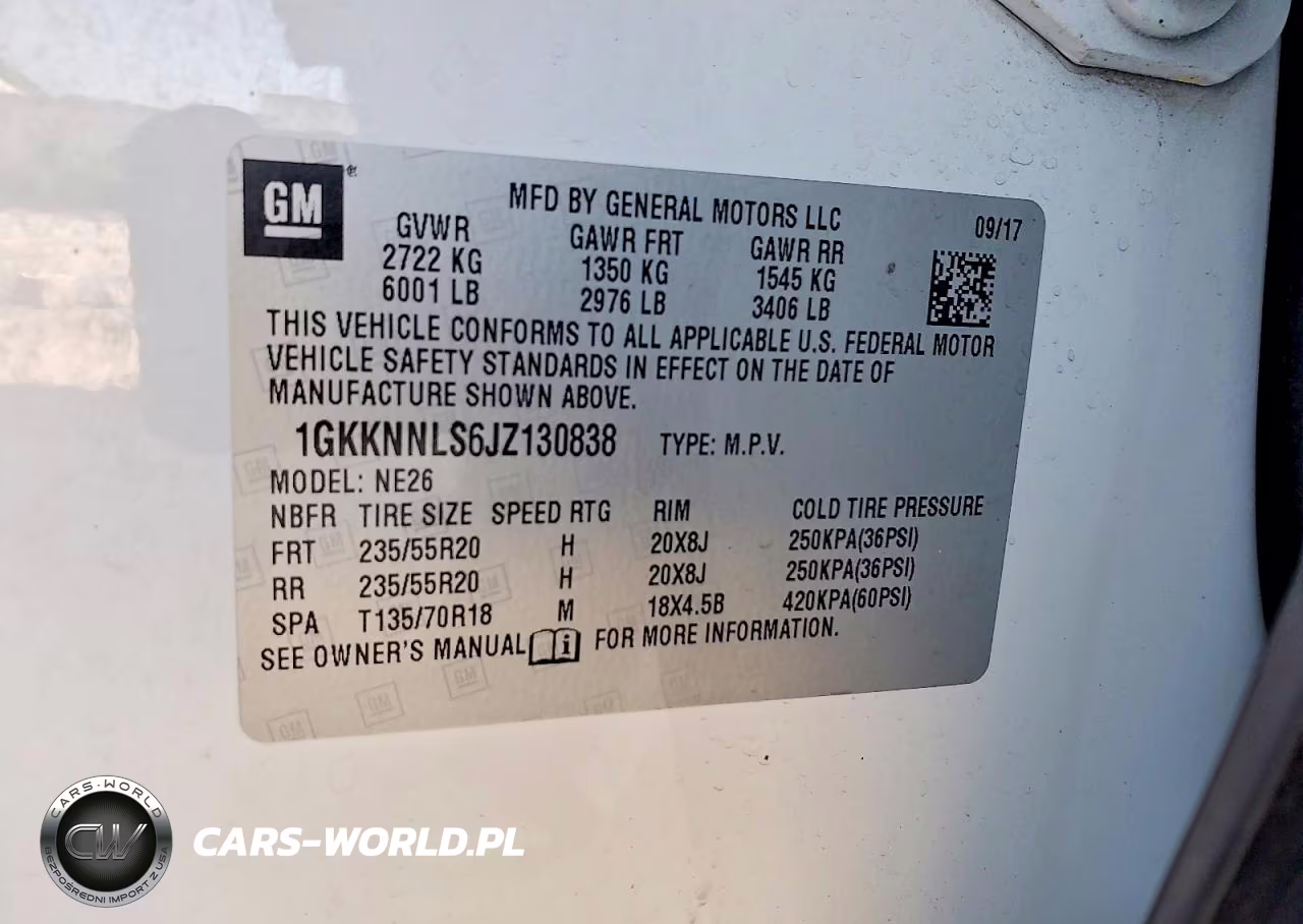 2018 GMC Acadia Slt-2 VIN:1GKKNNLS6JZ130838 - 12