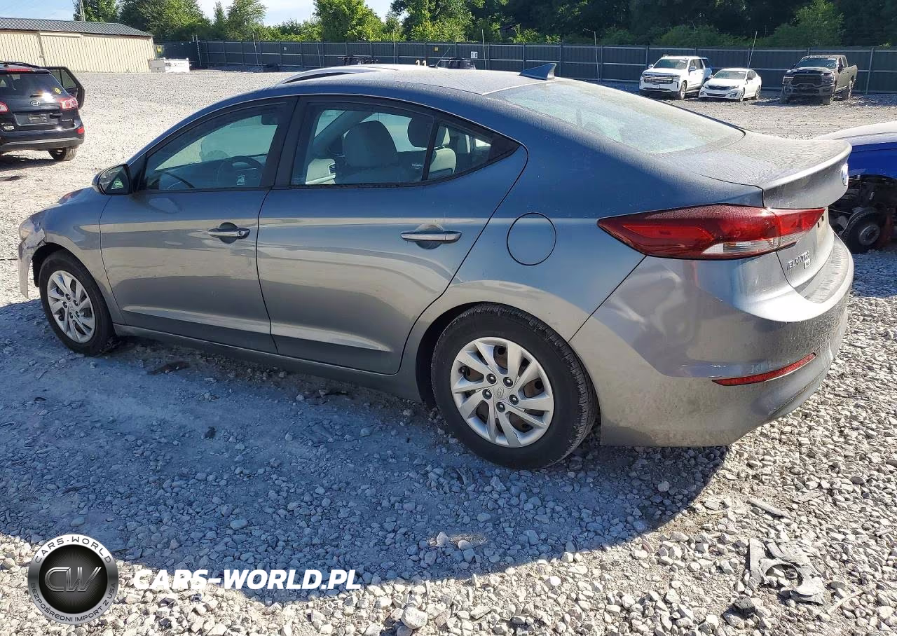 2017 Hyundai Elantra Se VIN:KMHD74LF2HU089848 - 2