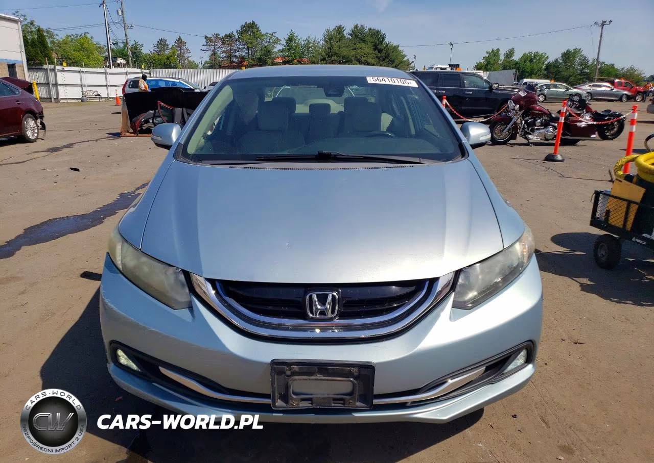 2013 Honda Civic Hybrid VIN:19XFB4F23DE203319 - 5