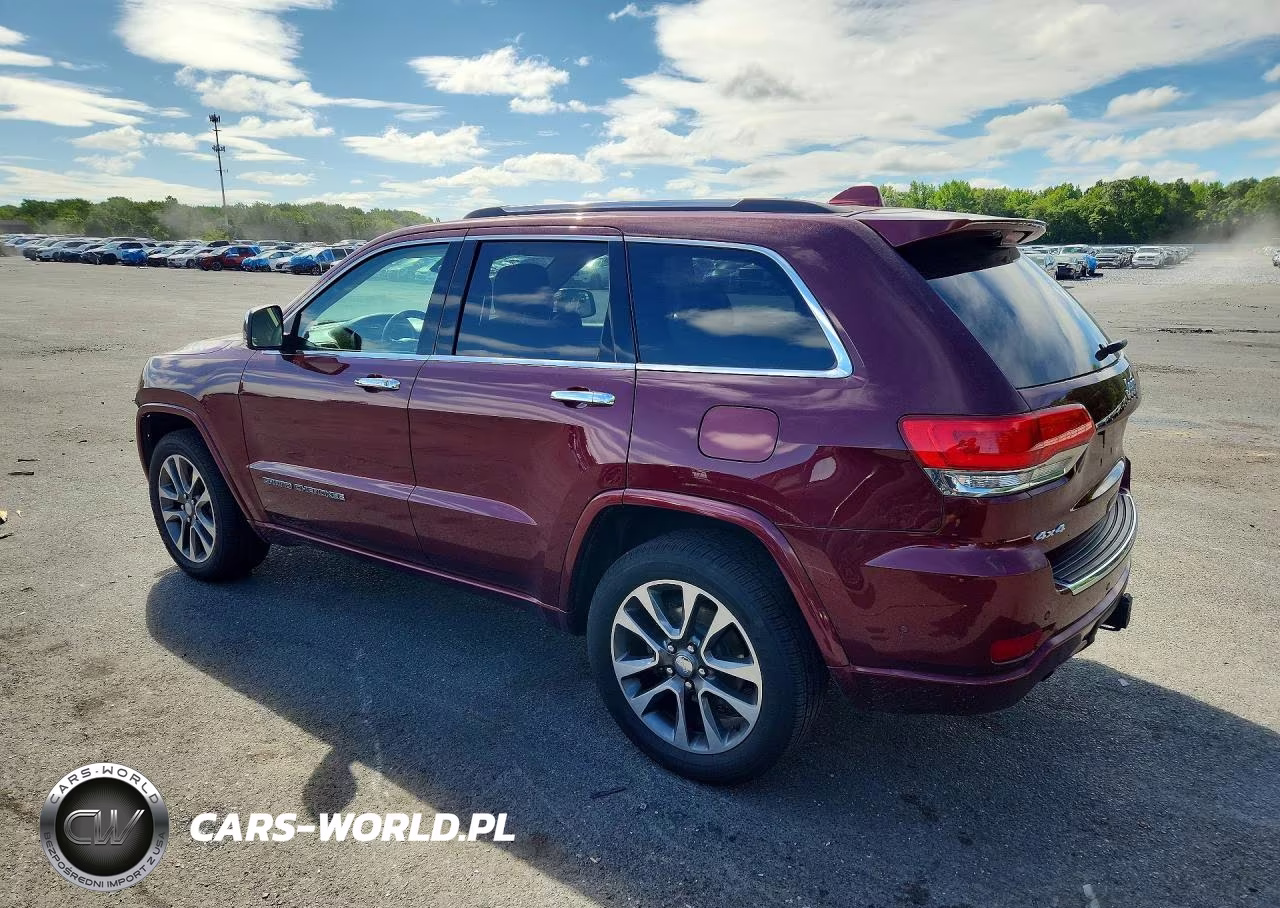 2017 Jeep Grand Cherokee Overland VIN:1C4RJFCG5HC684845 - 2