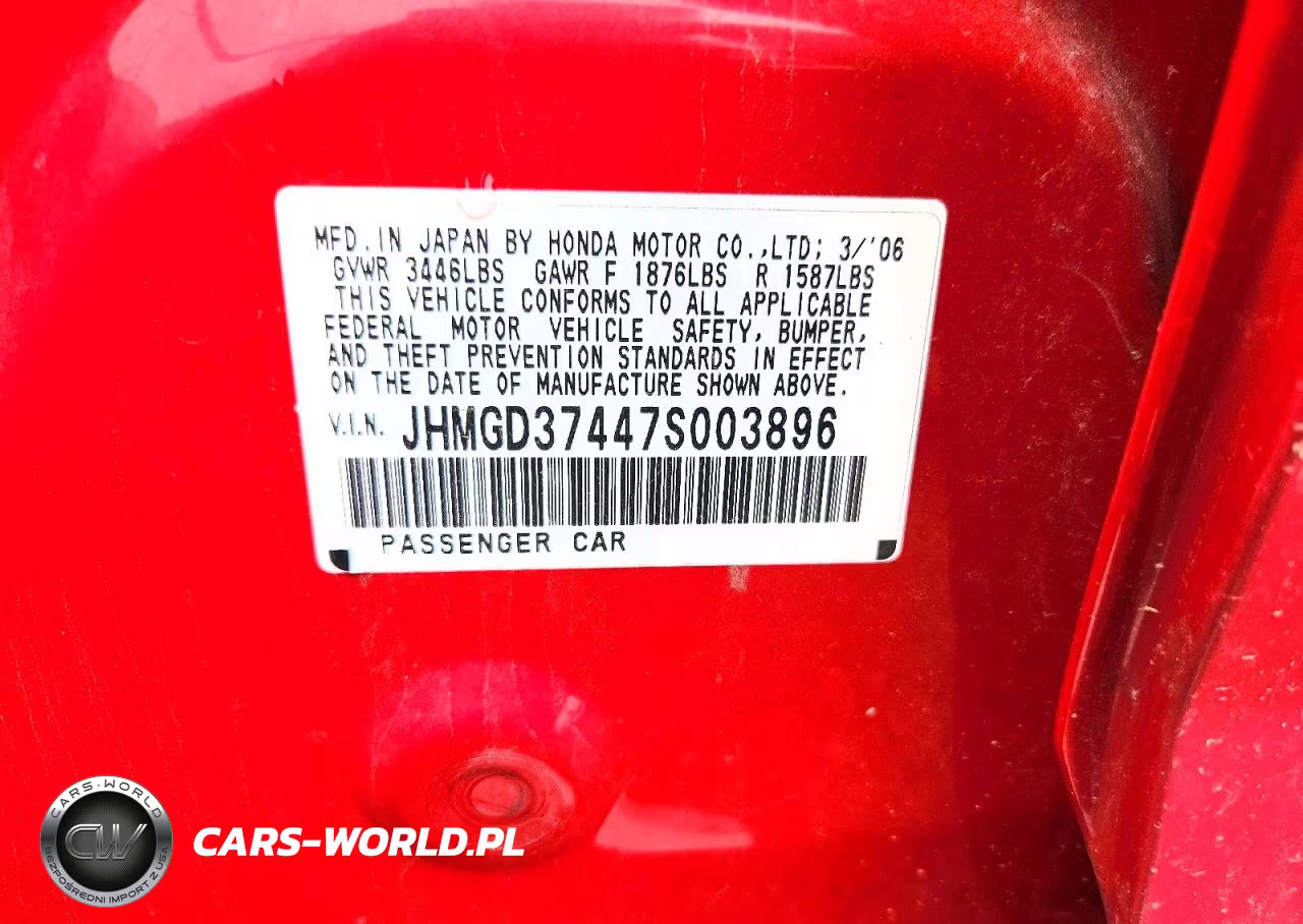 2007 Honda Fit VIN:JHMGD37447S003896 - 12