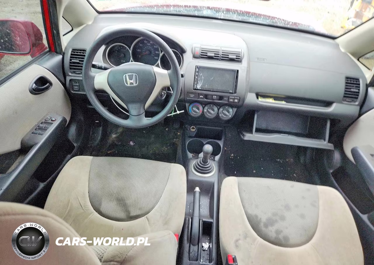 2007 Honda Fit VIN:JHMGD37447S003896 - 8