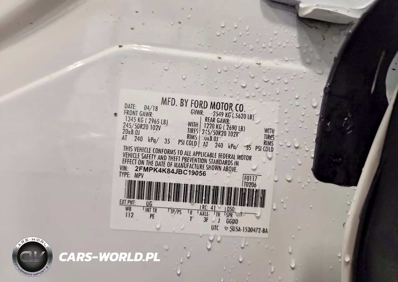 2018 Ford Edge Titanium VIN:2FMPK4K84JBC19056 - 13