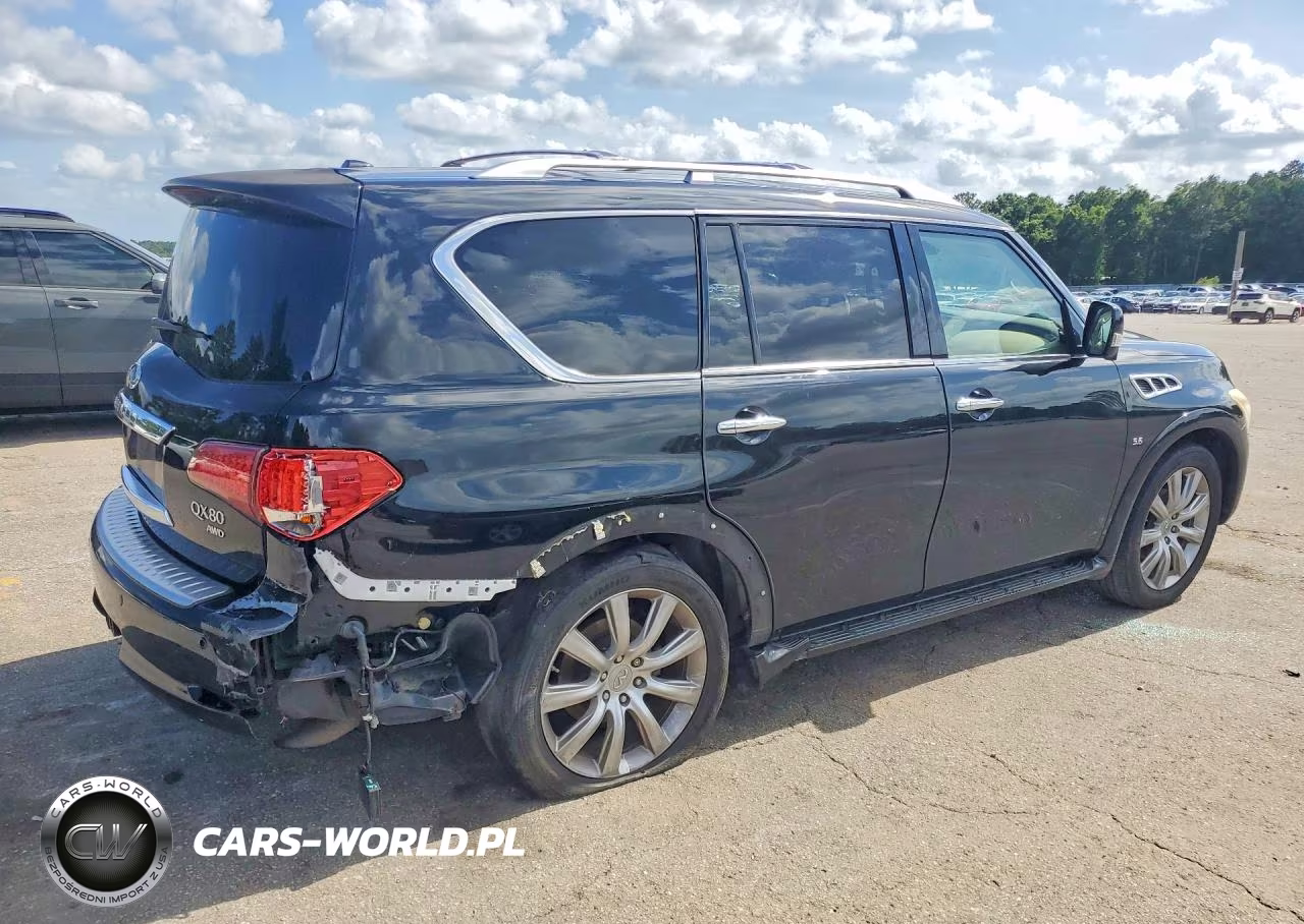 2014 Infiniti Qx80 Base VIN:JN8AZ2NC6E9351785 - 3