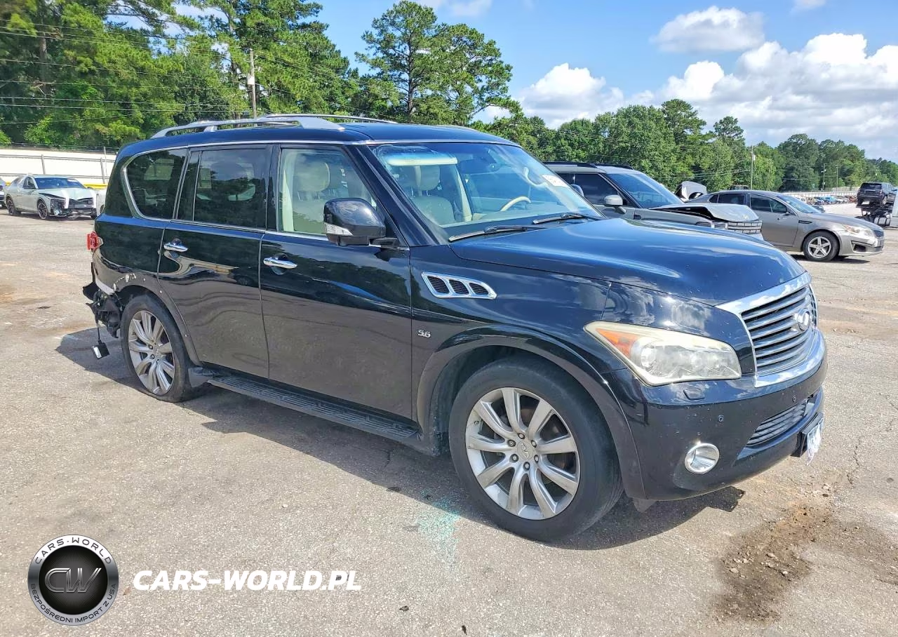 2014 Infiniti Qx80 Base VIN:JN8AZ2NC6E9351785 - 4