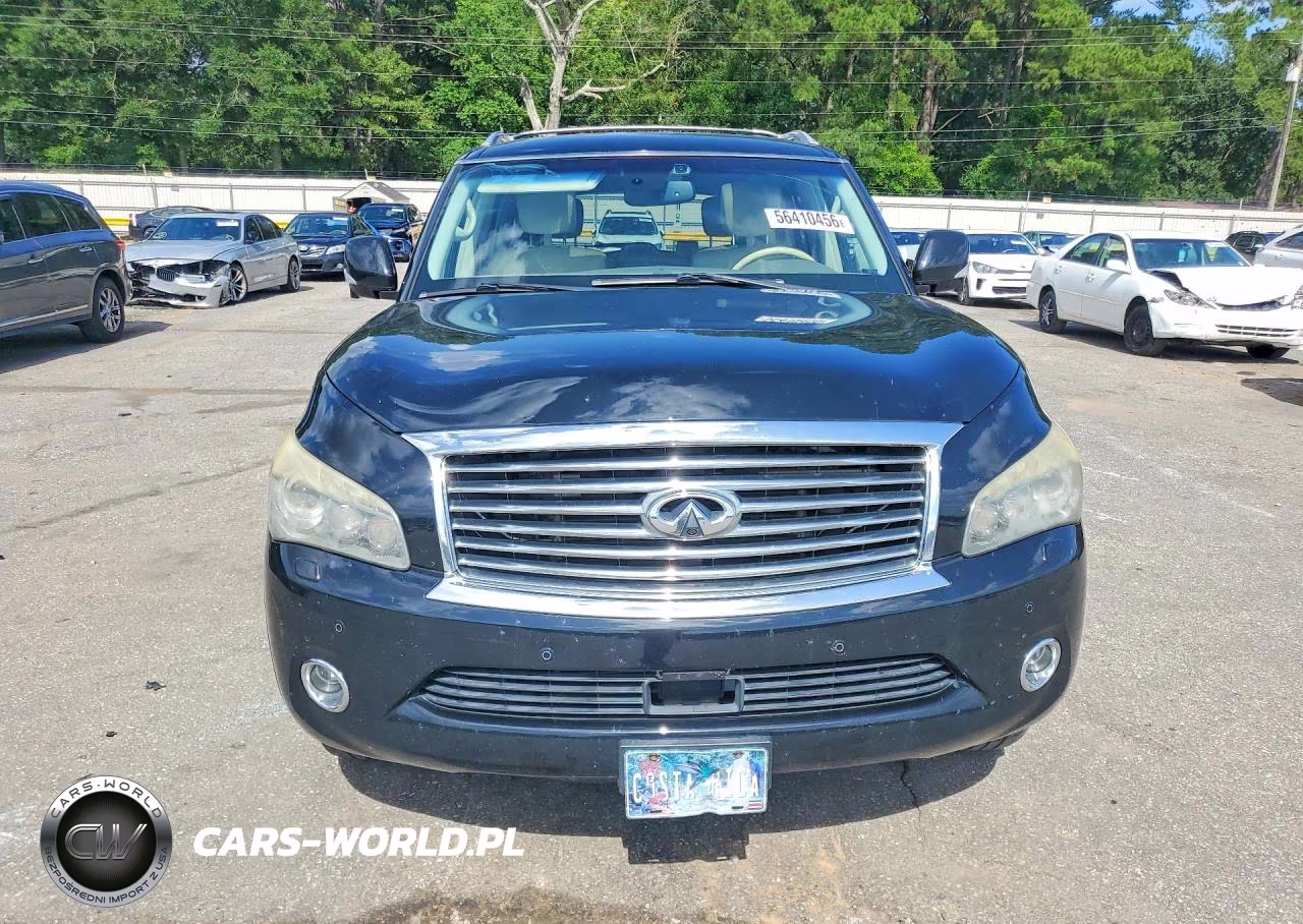 2014 Infiniti Qx80 Base VIN:JN8AZ2NC6E9351785 - 5