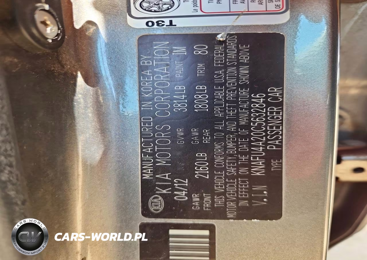2012 Kia Forte Ex VIN:KNAFU4A20C5632846 - 12