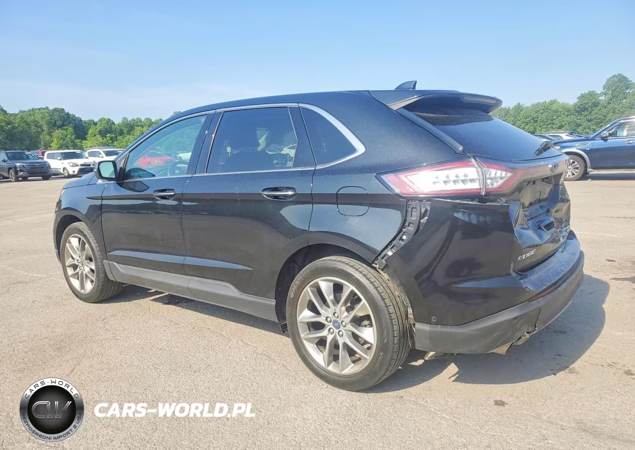 2015 Ford Edge Titanium VIN:2FMPK4K94FBB32970 - 2