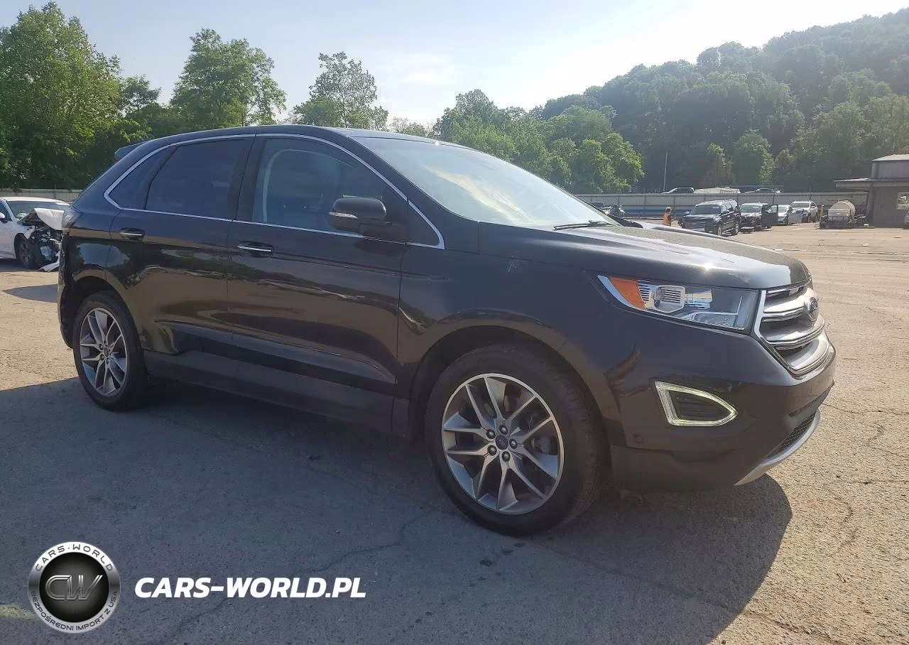 2015 Ford Edge Titanium VIN:2FMPK4K94FBB32970 - 4