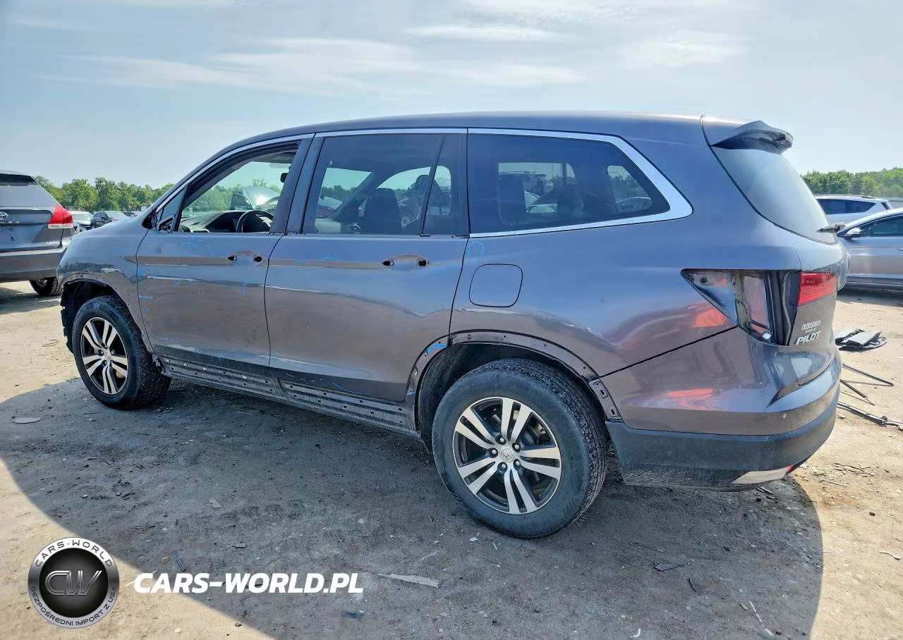 2016 Honda Pilot Exln VIN:5FNYF6H76GB015555 - 2