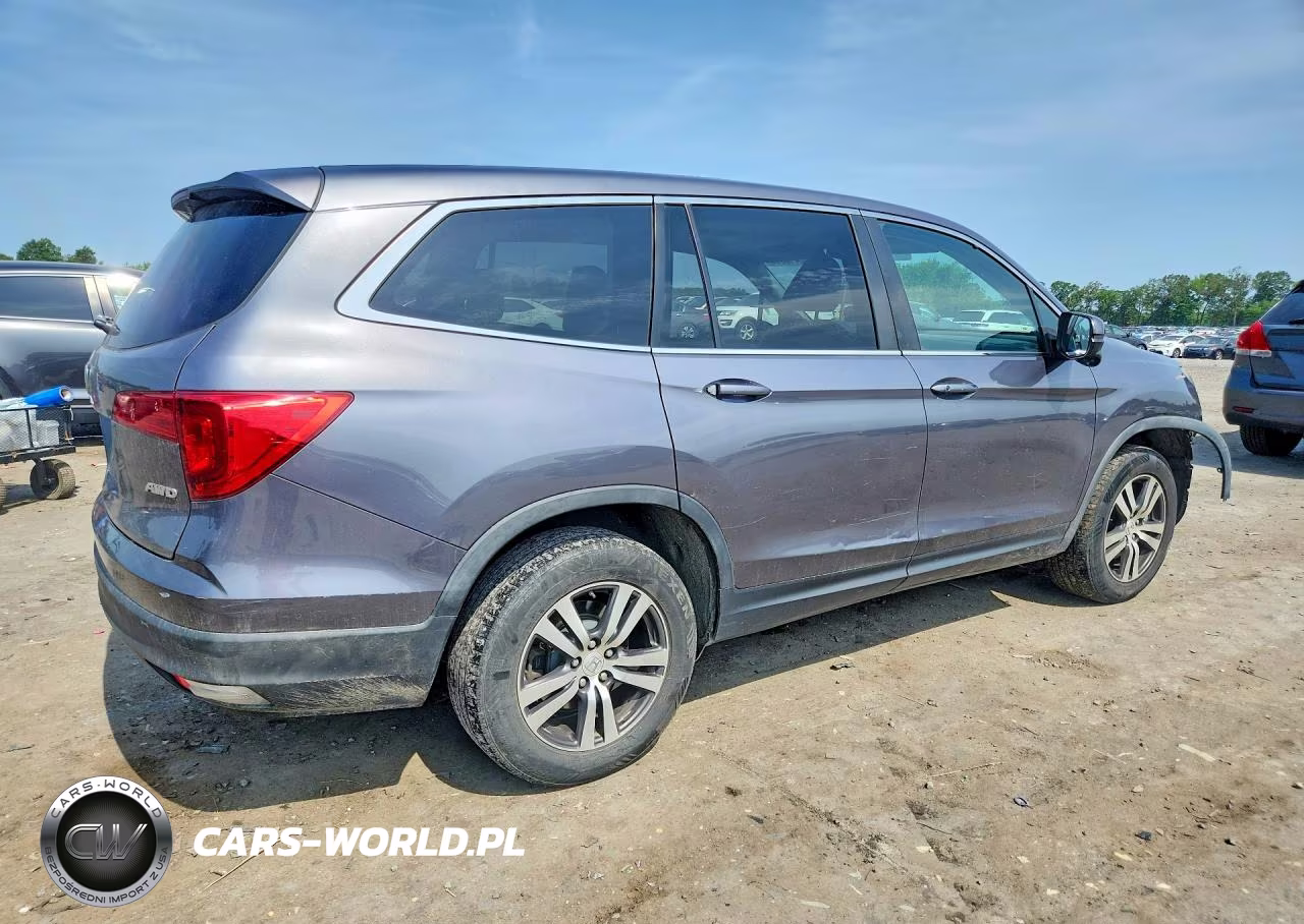 2016 Honda Pilot Exln VIN:5FNYF6H76GB015555 - 3