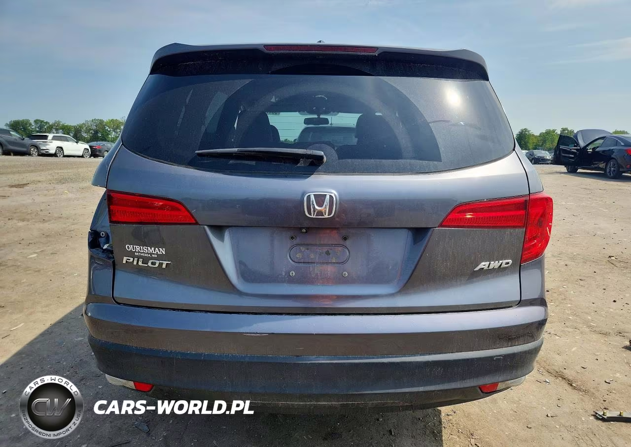 2016 Honda Pilot Exln VIN:5FNYF6H76GB015555 - 6