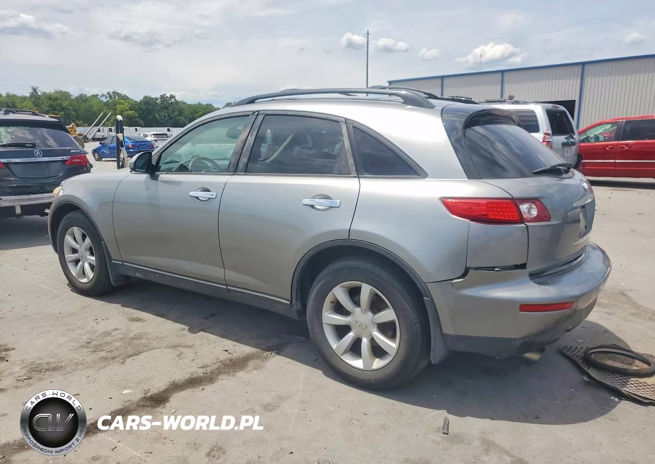 2005 Infiniti Fx35 Base VIN:JNRAS08W05X214377 - 2