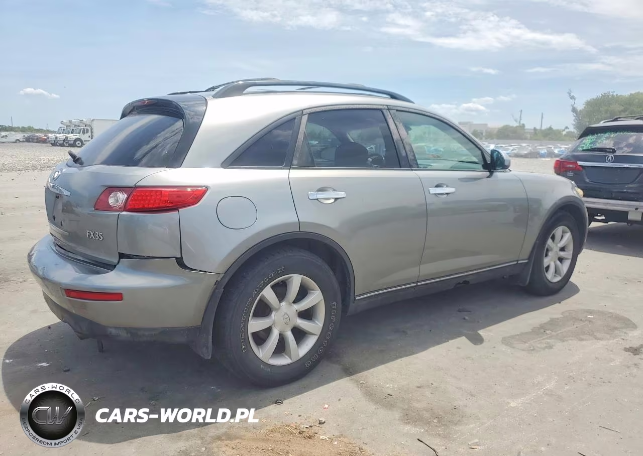 2005 Infiniti Fx35 Base VIN:JNRAS08W05X214377 - 3