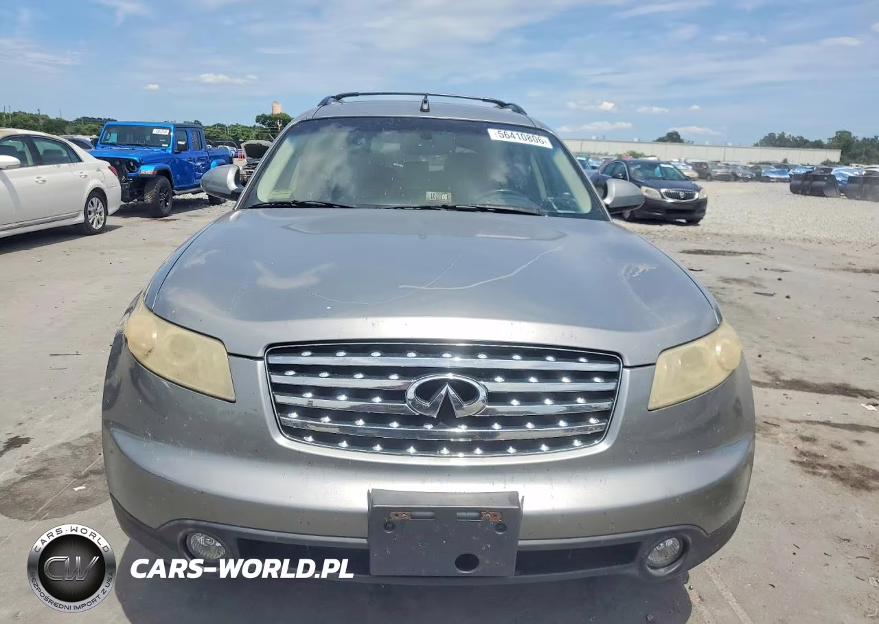 2005 Infiniti Fx35 Base VIN:JNRAS08W05X214377 - 5