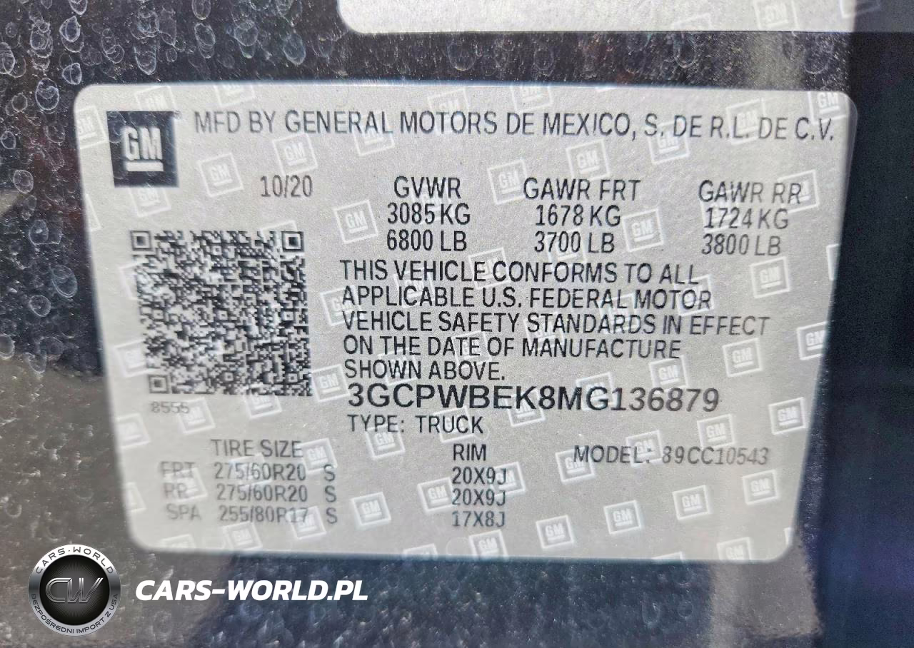 2021 Chevrolet Silverado C1500 Custom VIN:3GCPWBEK8MG136879 - 12