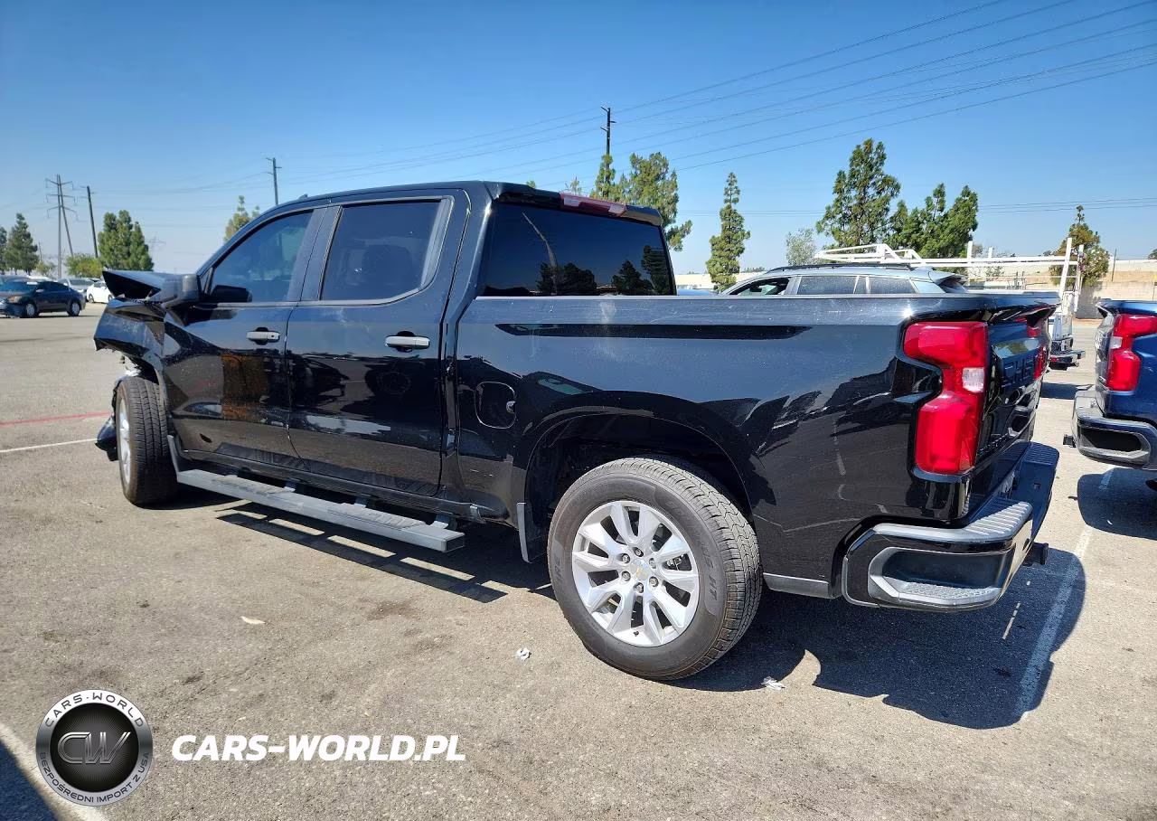 2021 Chevrolet Silverado C1500 Custom VIN:3GCPWBEK8MG136879 - 2
