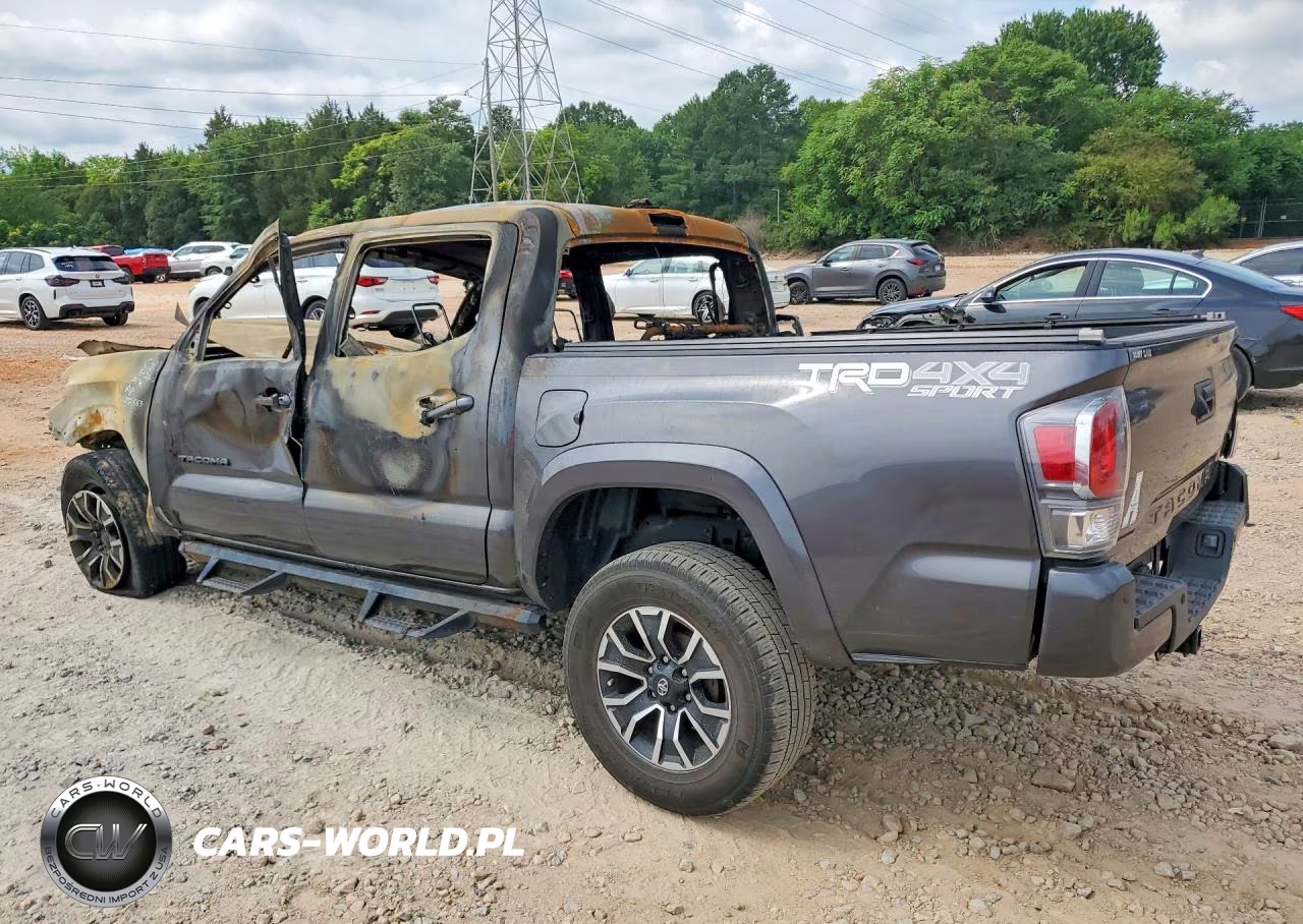 2021 Toyota Tacoma Trd Sport VIN:3TYCZ5AN9MT012553 - 2