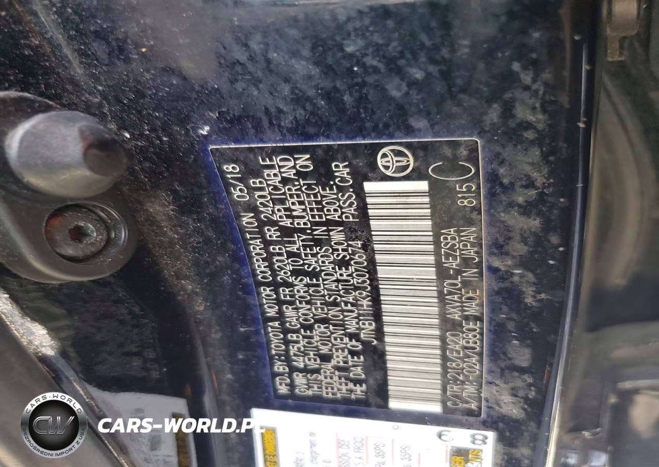 2018 Toyota Camry Se VIN:JTNB11HK9J3070674 - 12