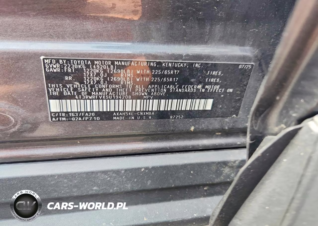2025 Toyota Rav4 Hybrid Xle VIN:4T3RWRFVXSU194208 - 14