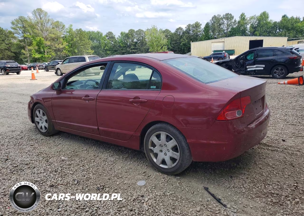 2007 Honda Civic Lx VIN:1HGFA16507L106037 - 2